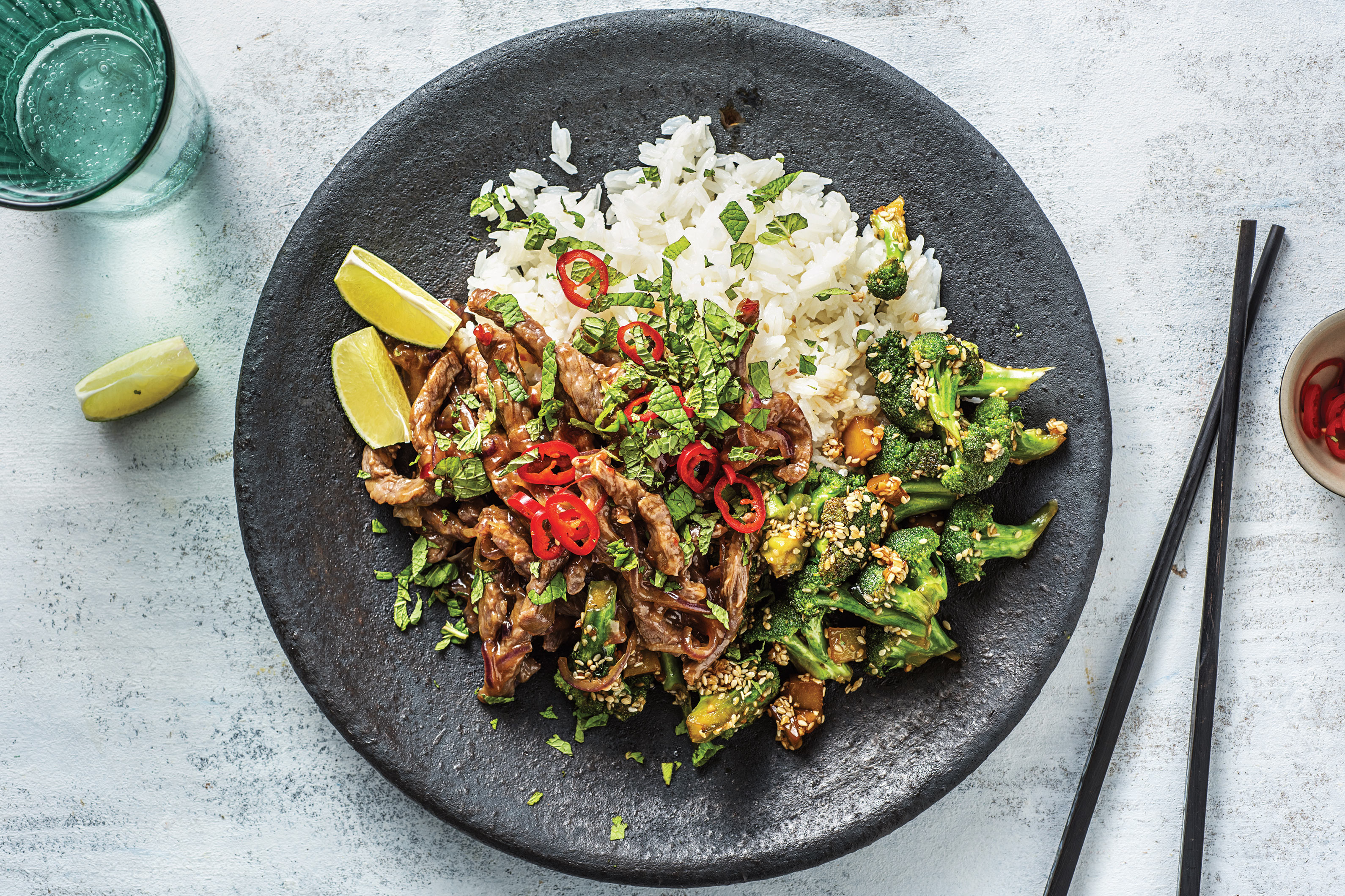 Vietnamese Zesty Beef & Broccoli