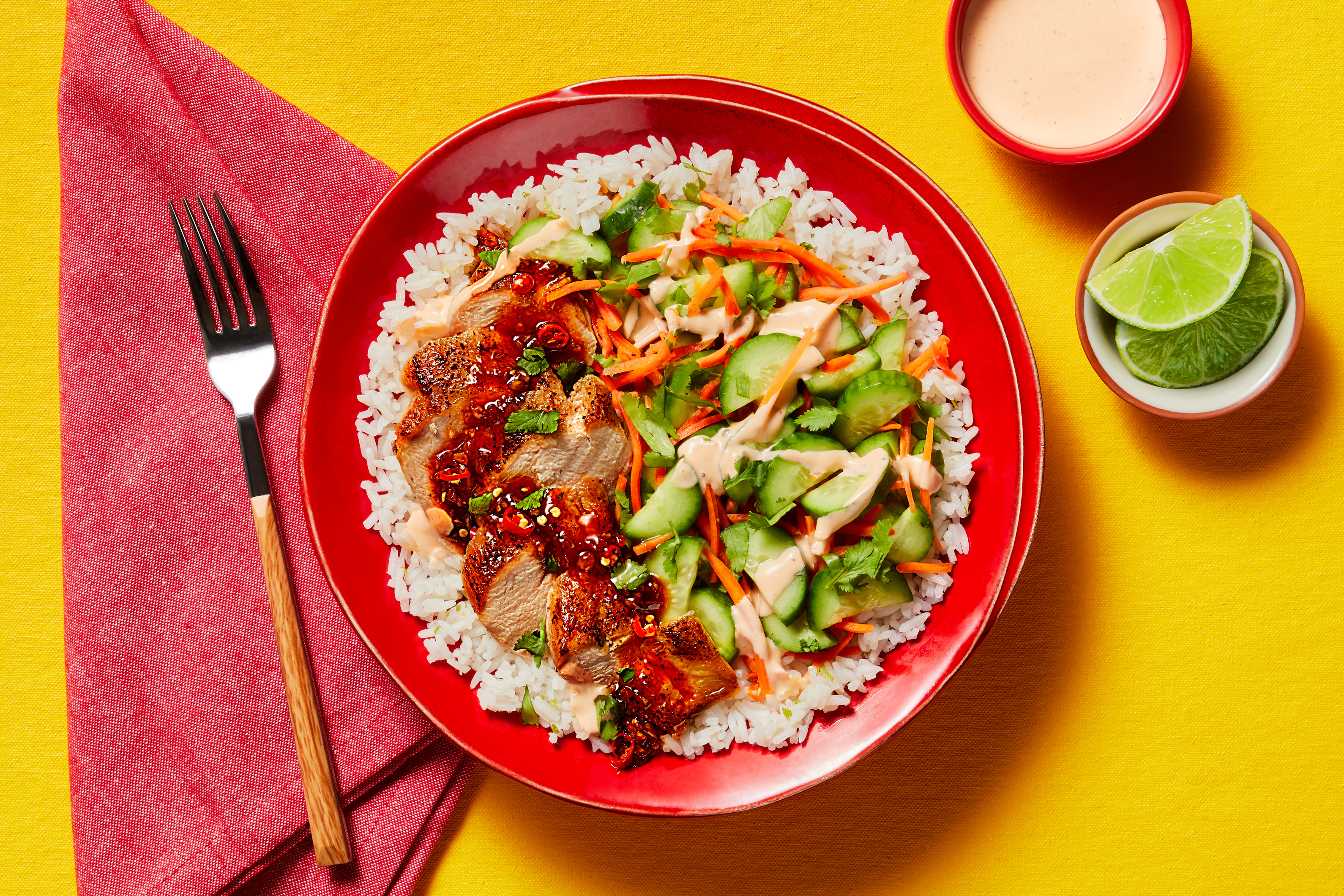 Vietnamese Chicken Bowls