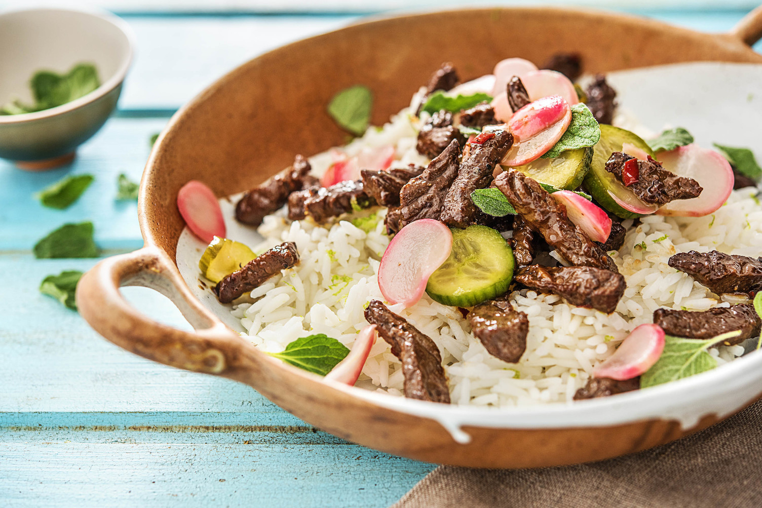 Vietnamese Marinated Steak Strips