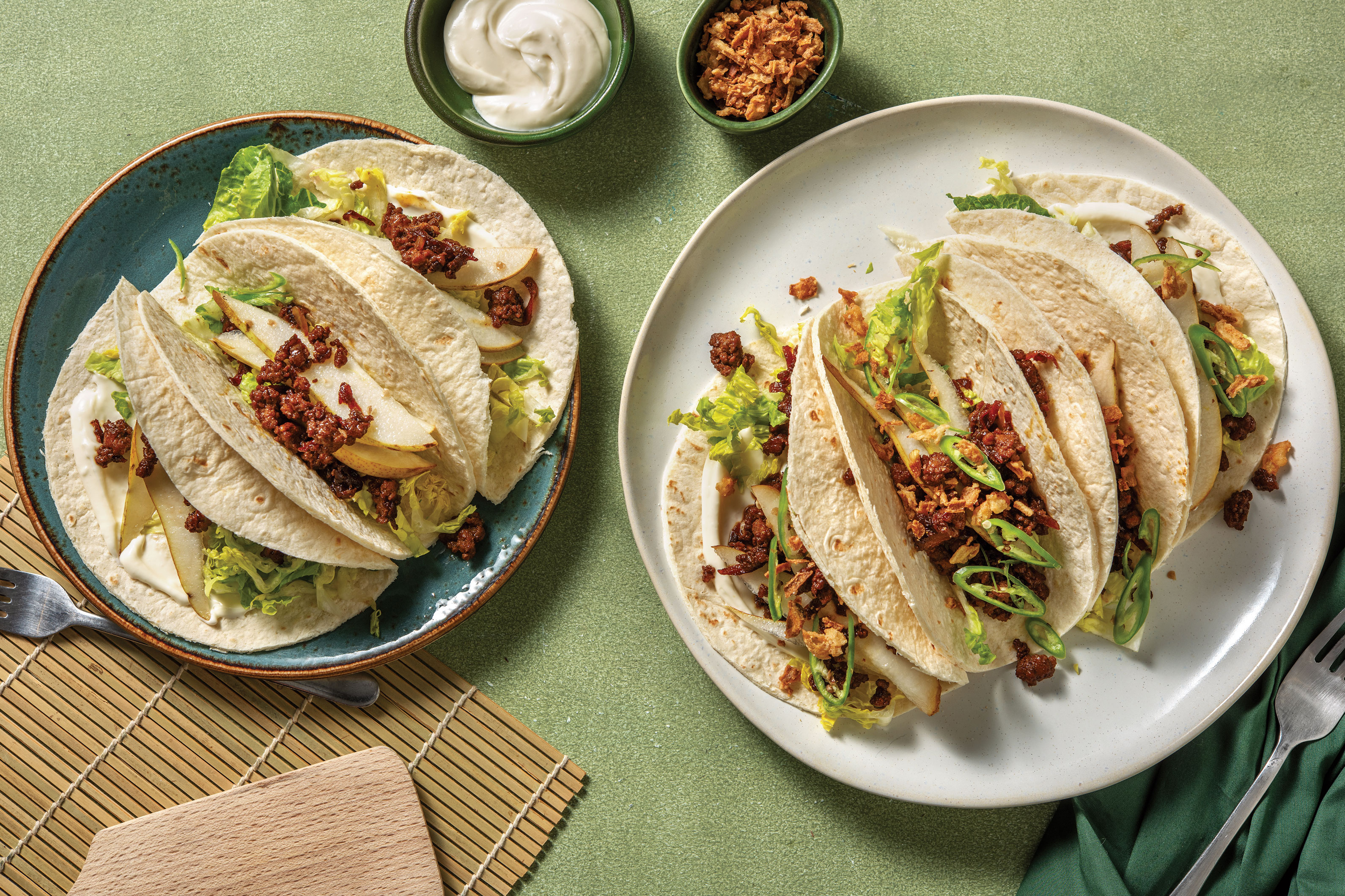 Vietnamese-Style Pork Tacos