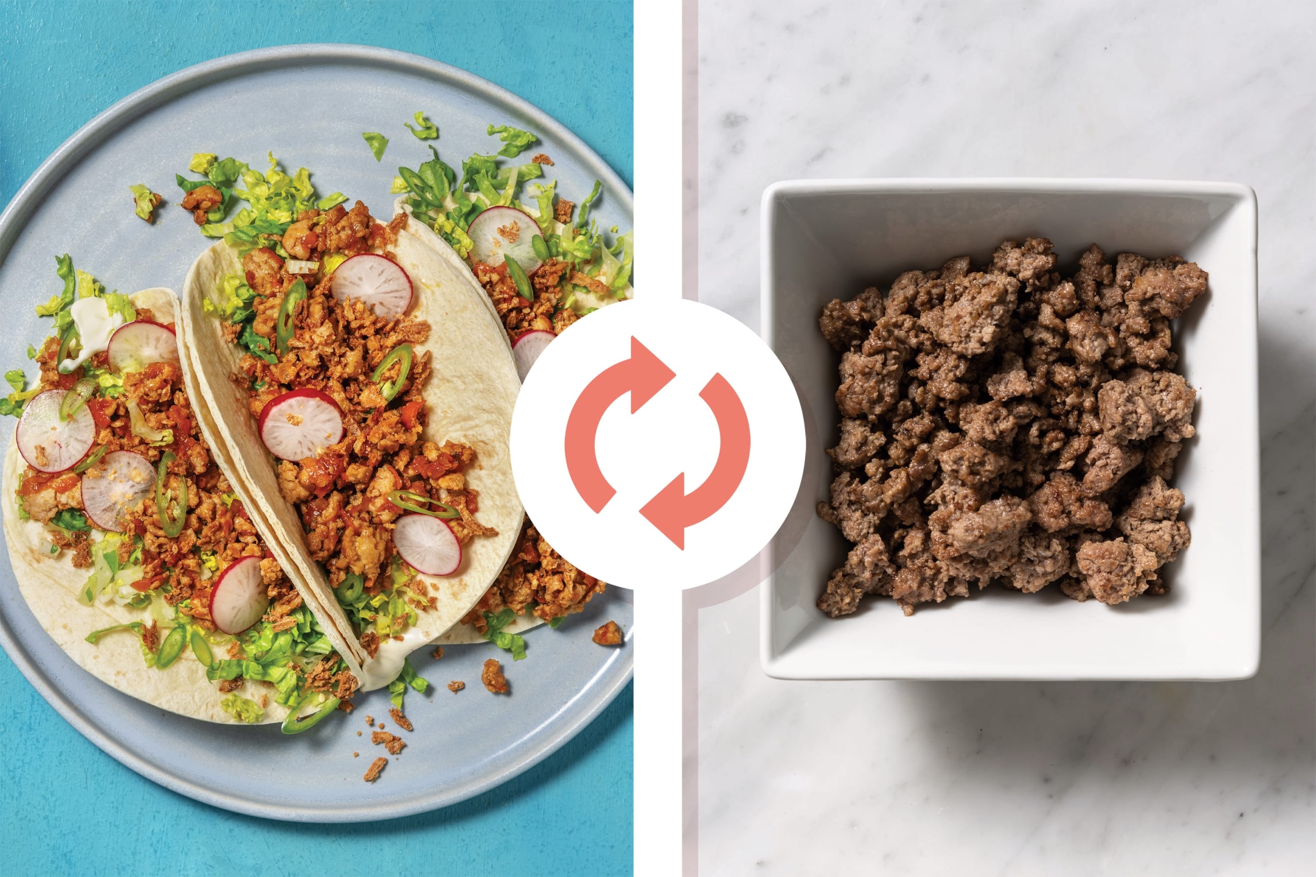 Vietnamese-Style Beef & Radish Tacos