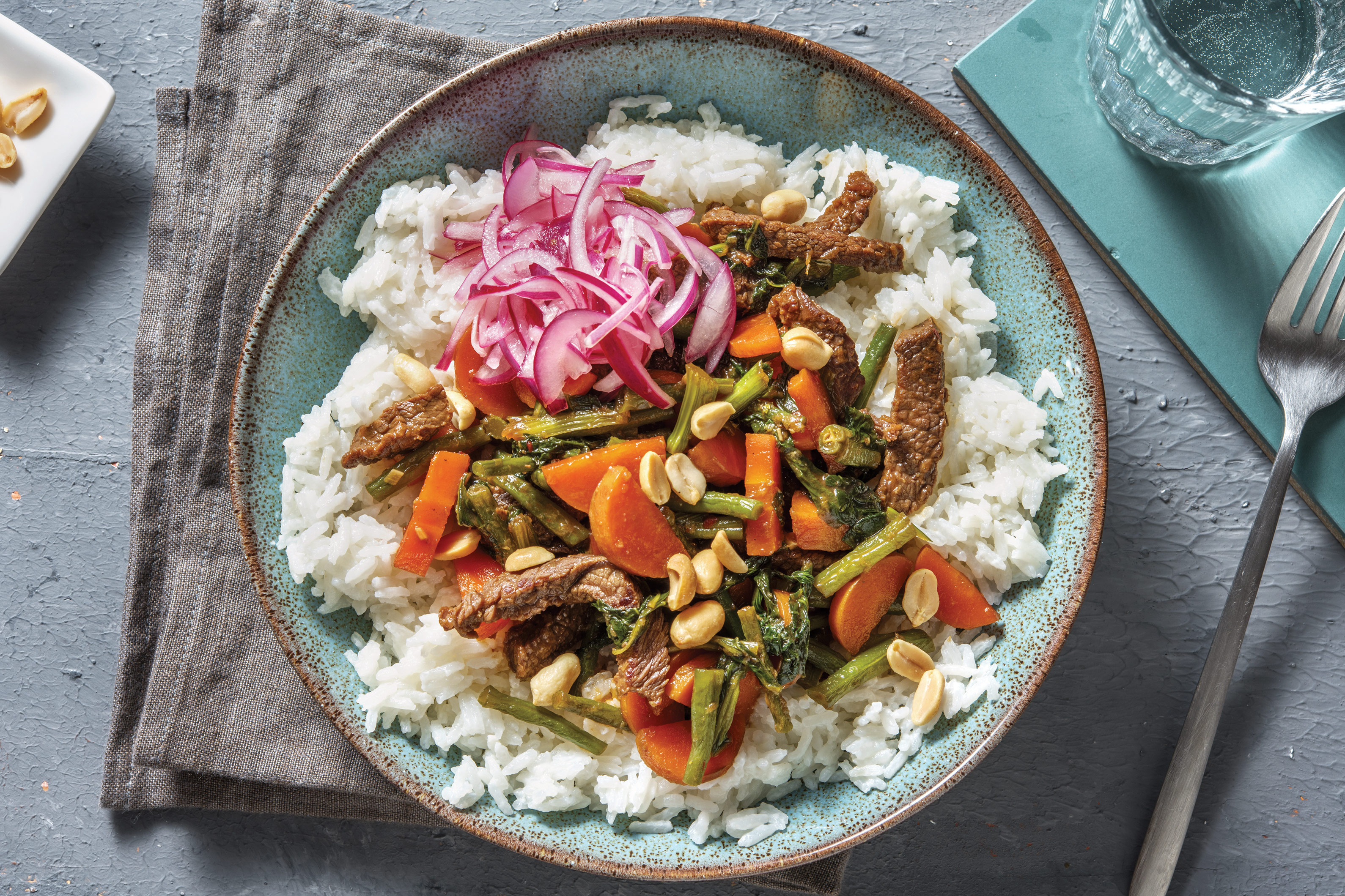 Vietnamese-Style Beef Strips