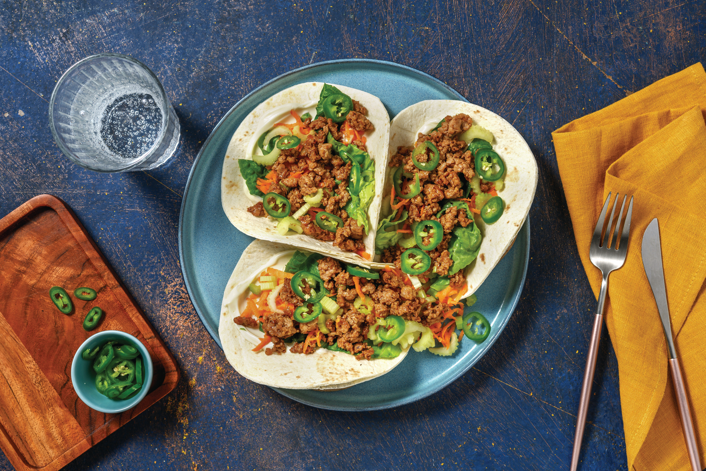 Vietnamese-Style Pork & Celery Tacos