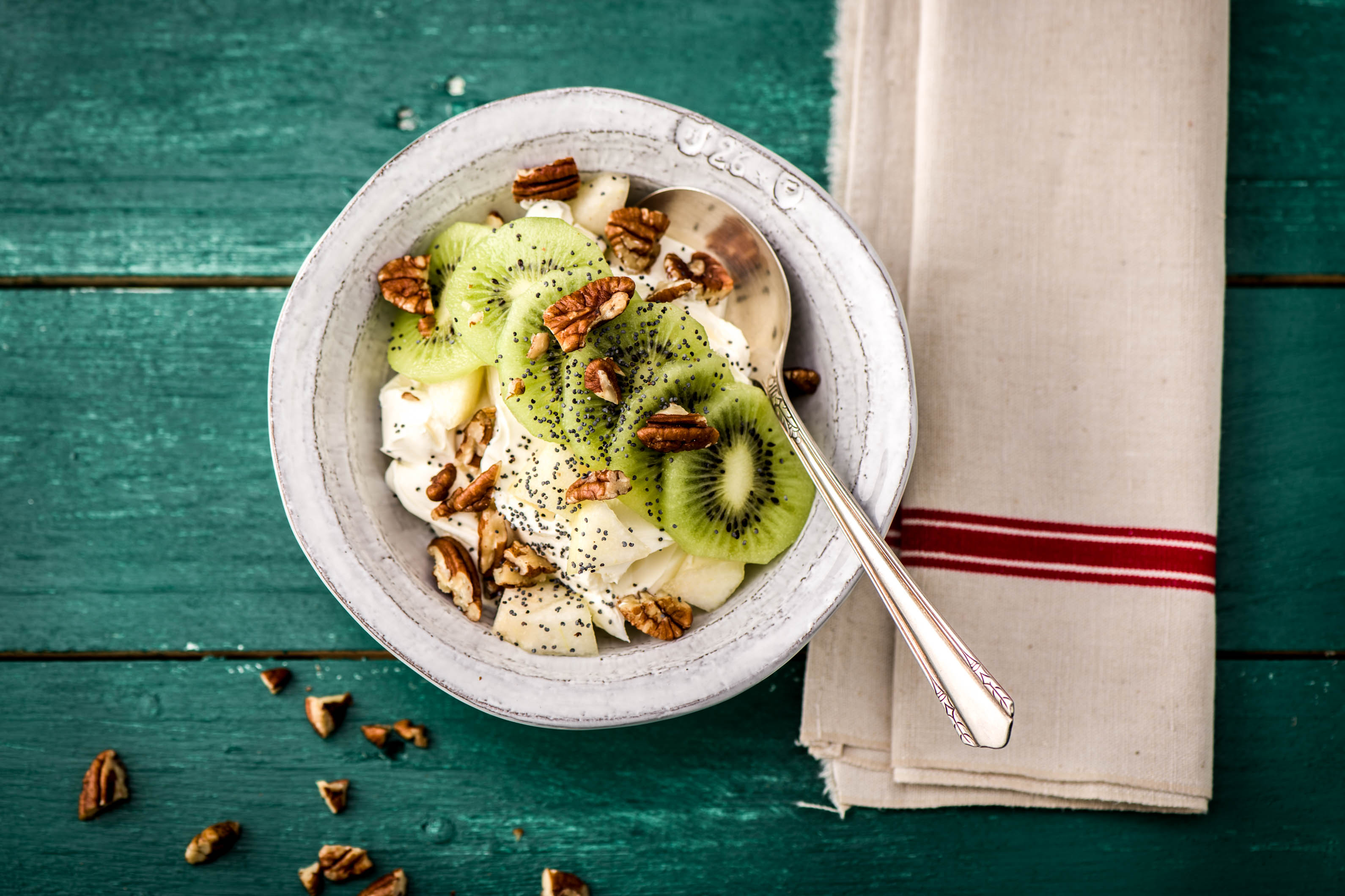 Fromage blanc entier au kiwi