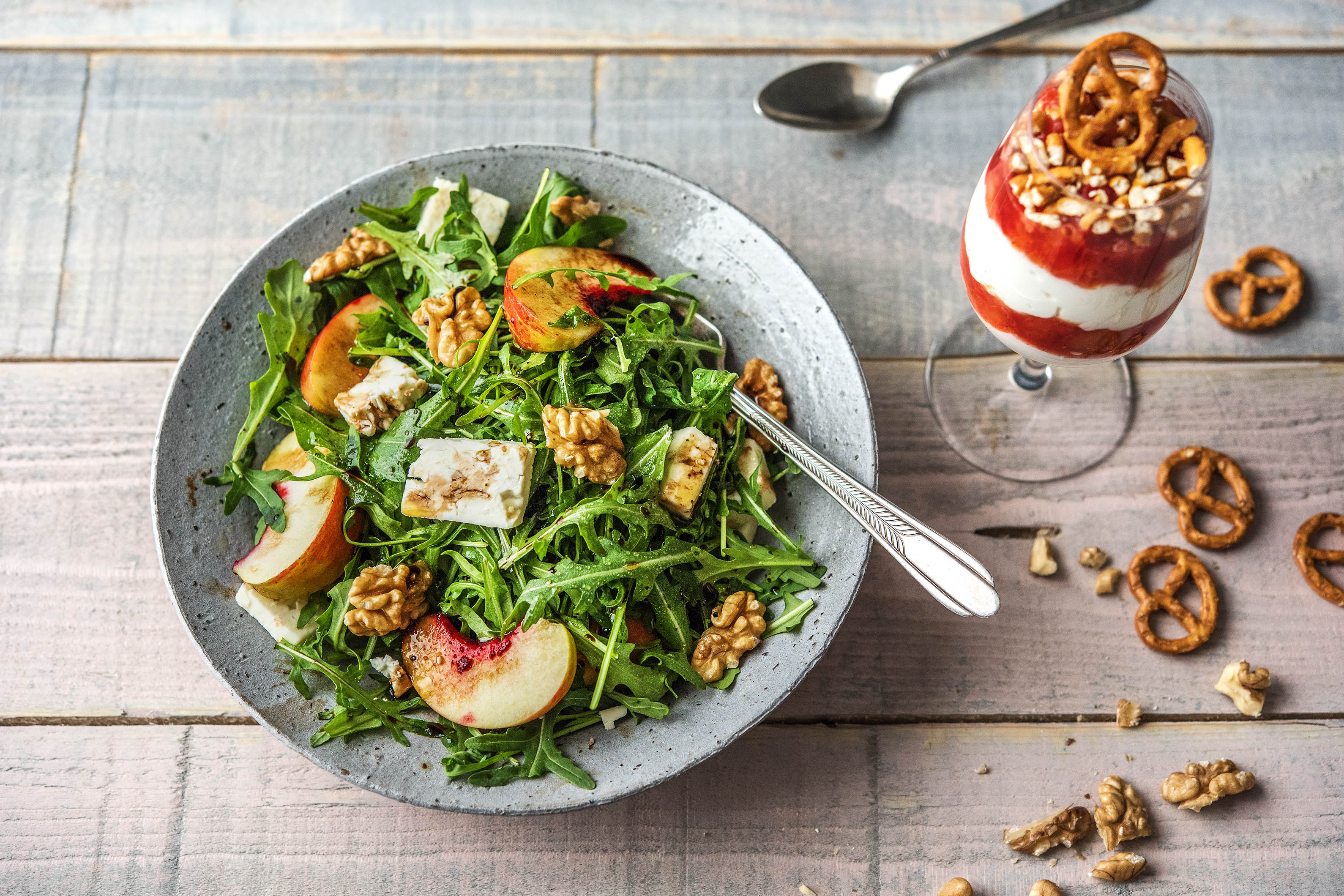 Vorspeise und Dessert