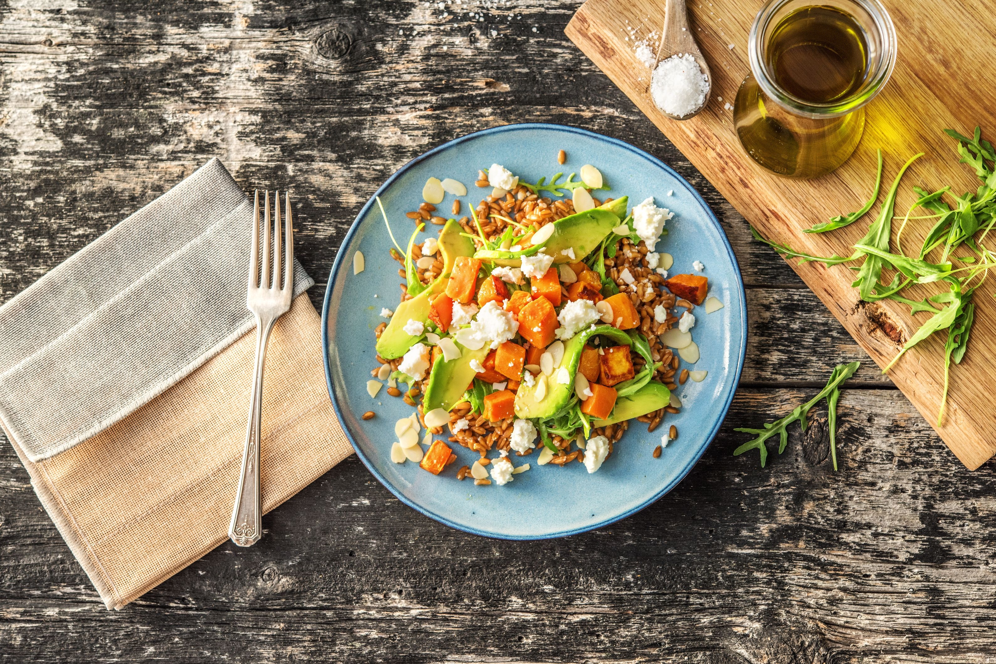 Sweet Potato Sunshine Salad