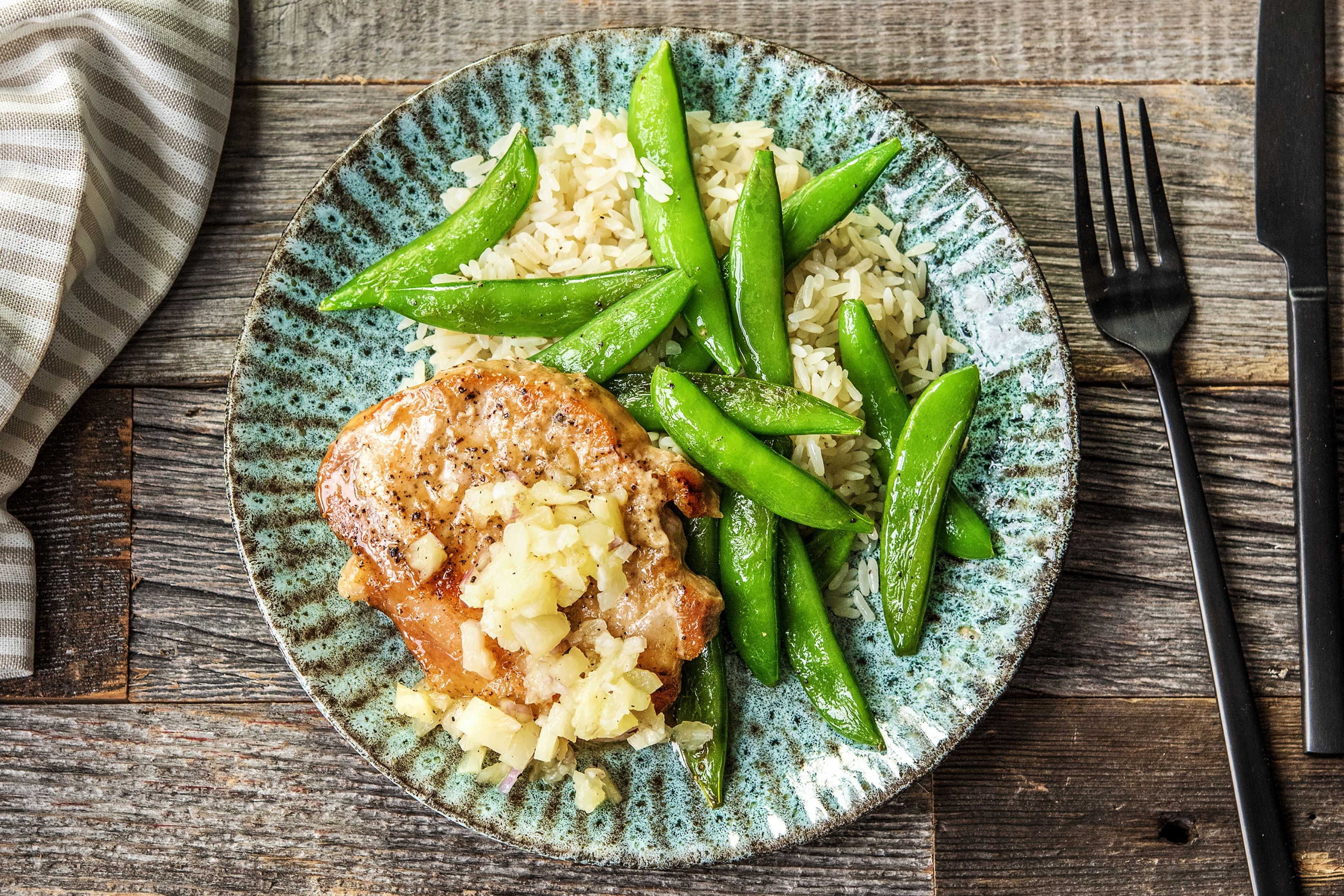Pineapple Pork Chops