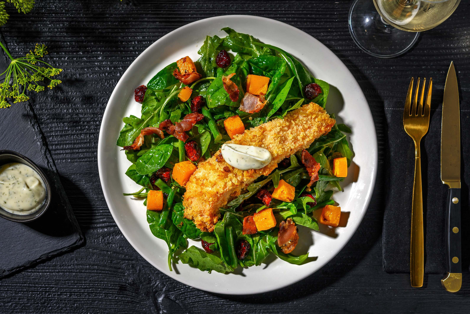 Walnut-Crusted Salmon