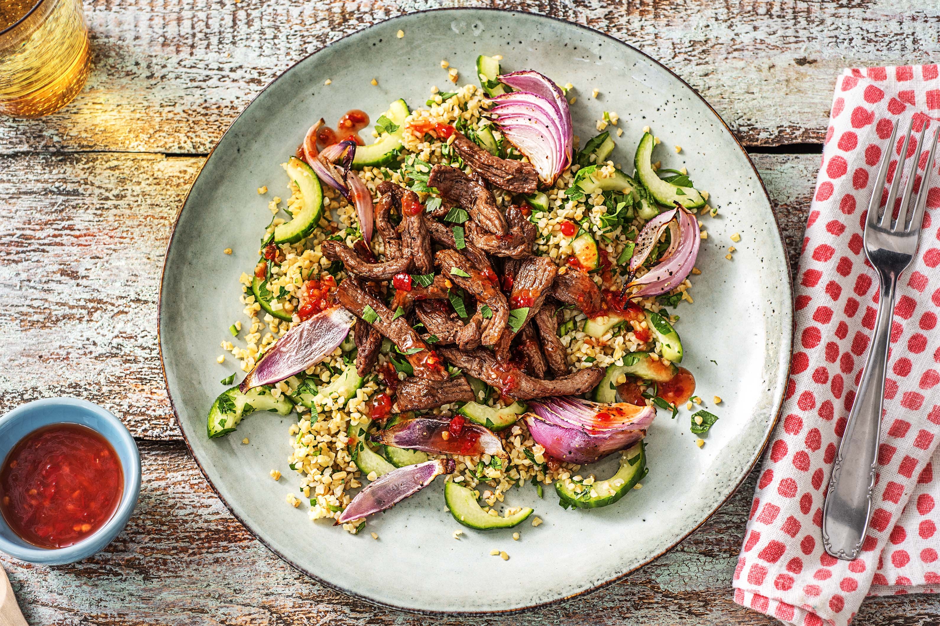 Moroccan Lamb Salad