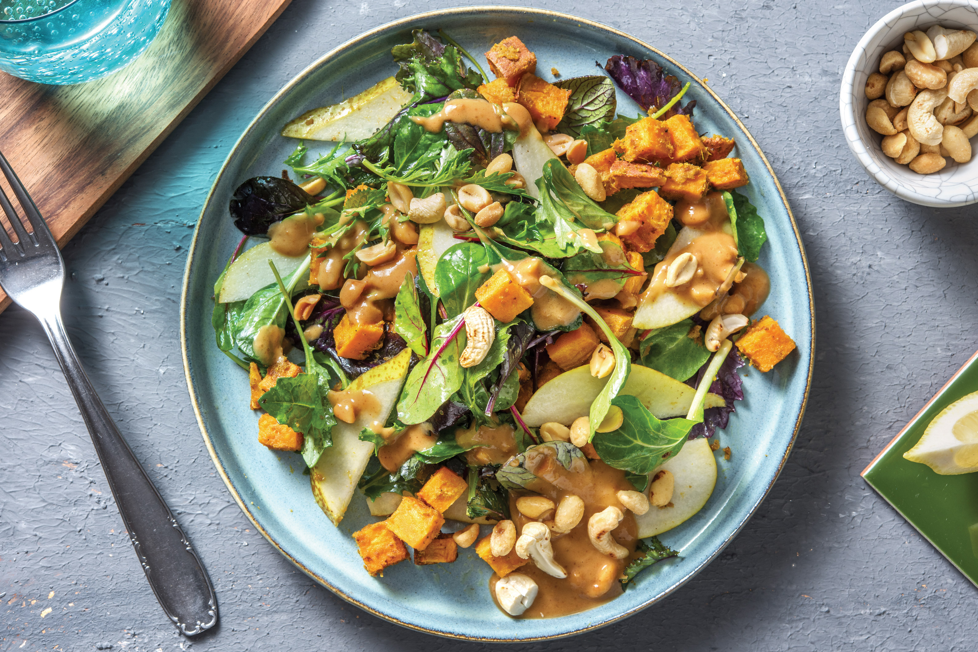 Warm Thai Pumpkin Salad