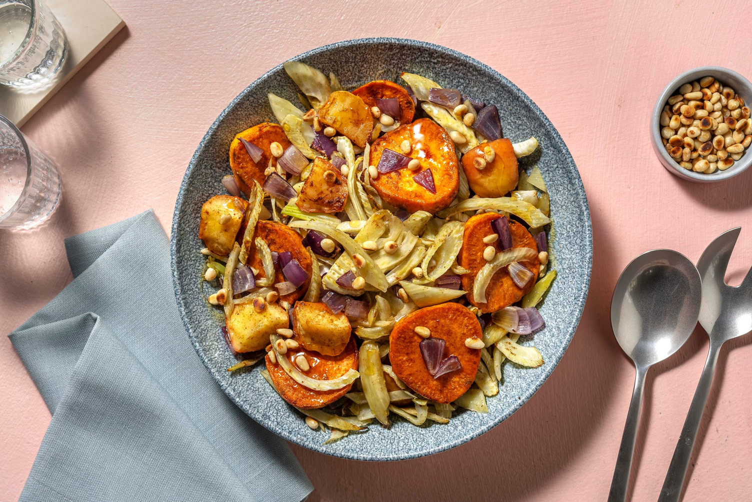 Fenouil rôti au four