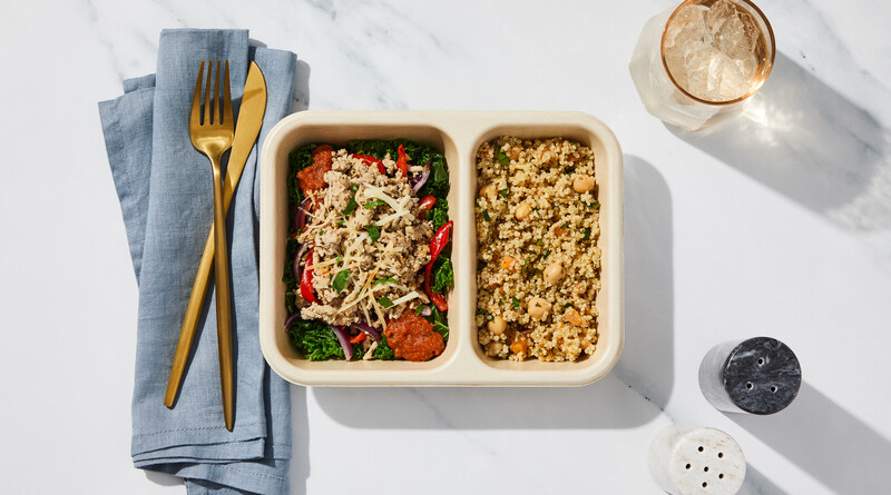 Italian Pork Sausage & Kale Bowl