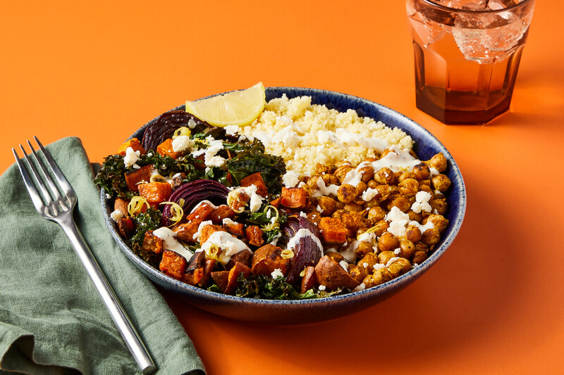 Chickpea and Sweet Potato Bowls