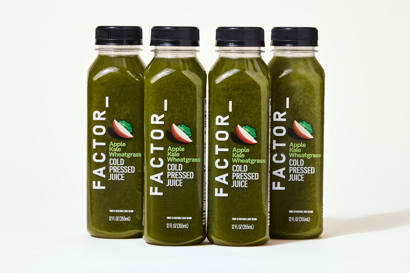 Apple Kale Wheatgrass Cold-Pressed Juice