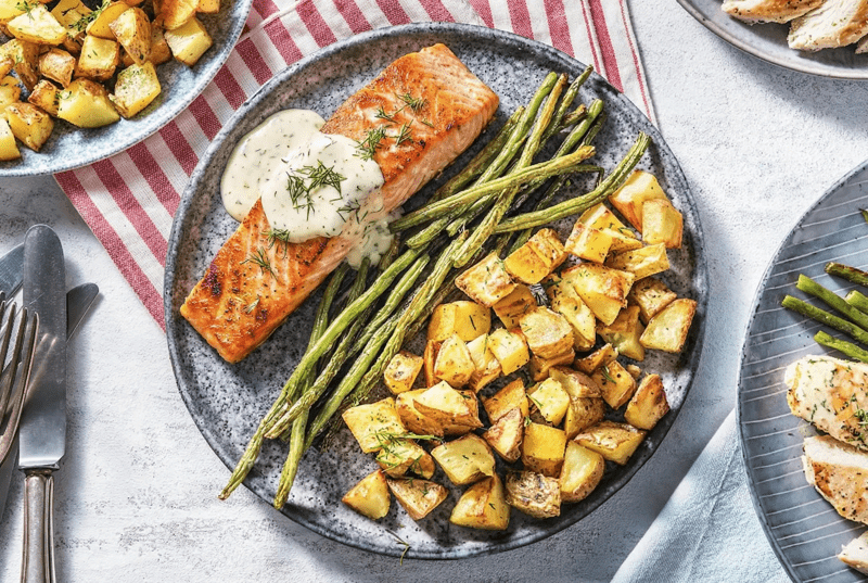 Creamy Dijon Dill Salmon