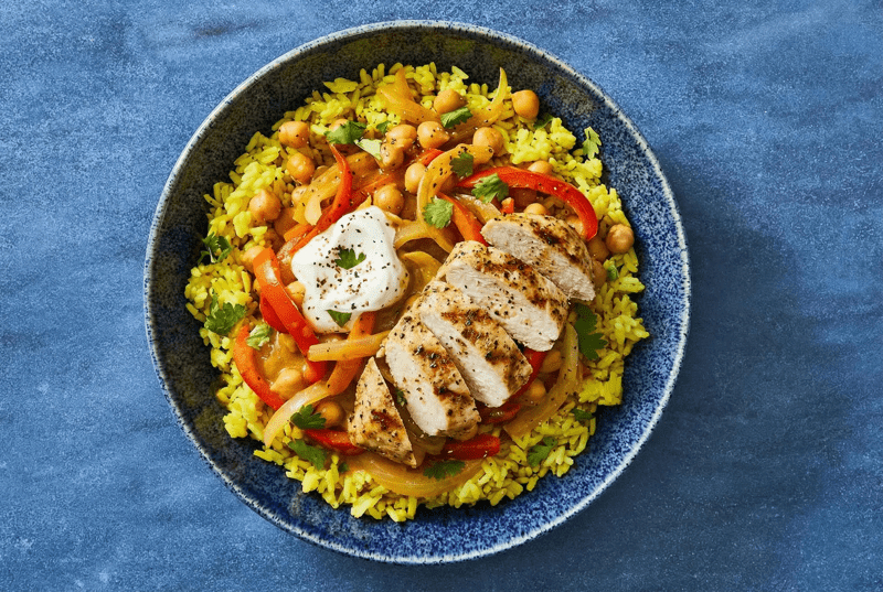 Indian Chicken & Chickpea Coconut Curry