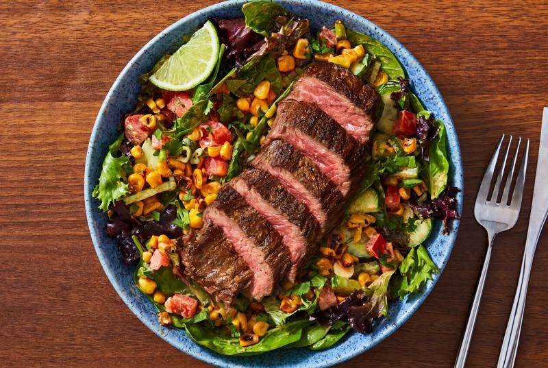 Southwest Bavette Steak Salad