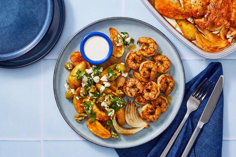 Prep & Bake Spanish-Style Shrimp