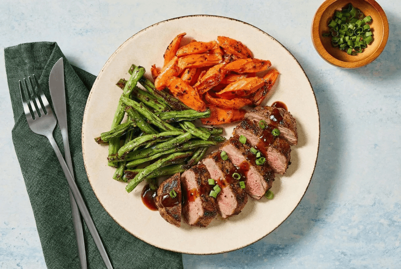 Sweet ’n’ Spicy Apricot Lamb Chops