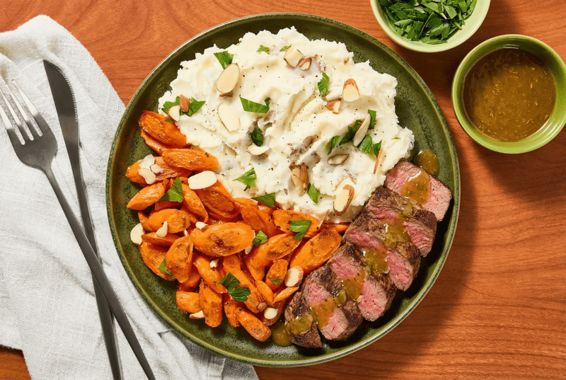 Dutch Steak with Orange-Dijon Sauce