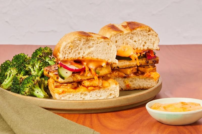Vegetarian Tofu Banh Mi
