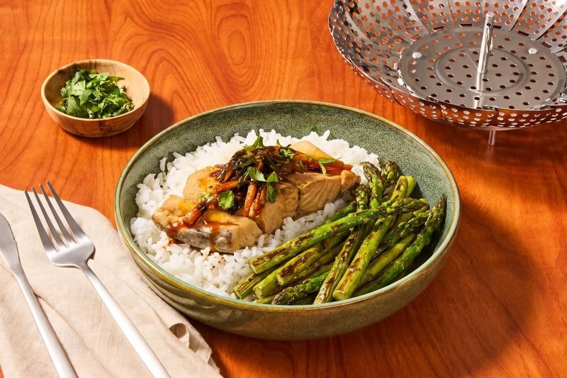 Steamed Cantonese-Style Barramundi