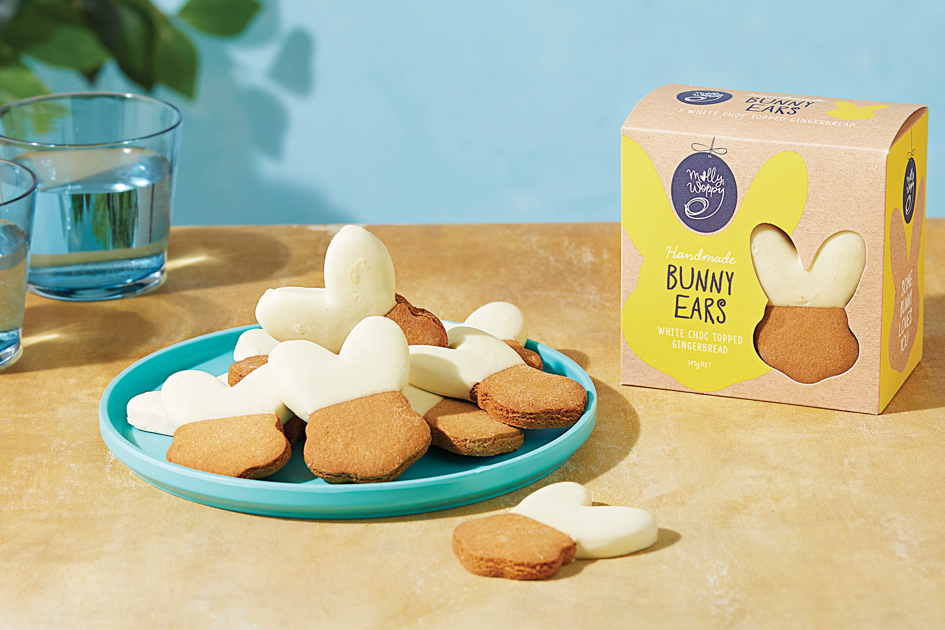 White Chocolate Gingerbread Bunny Ears