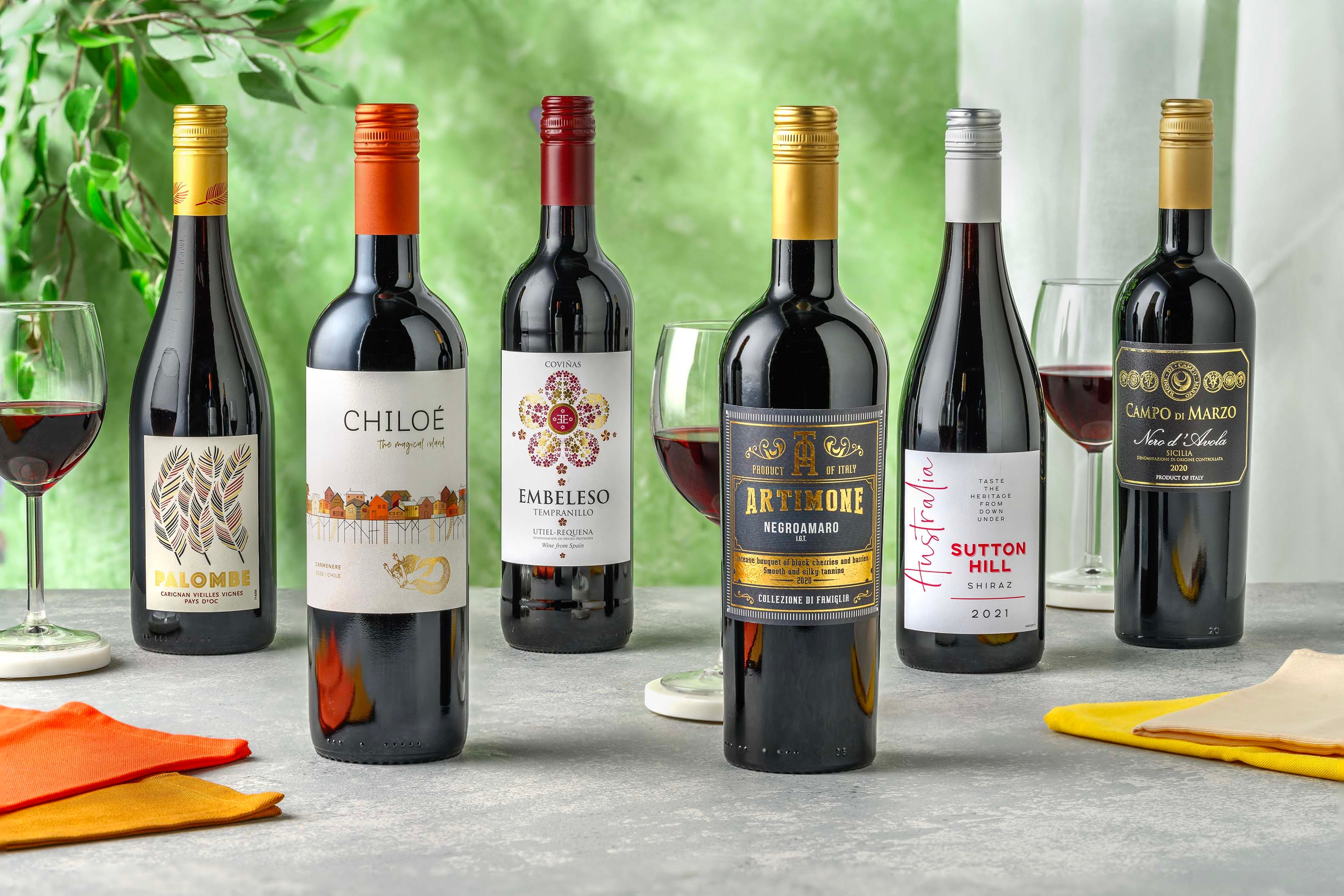 Box vins | 100 % rouge