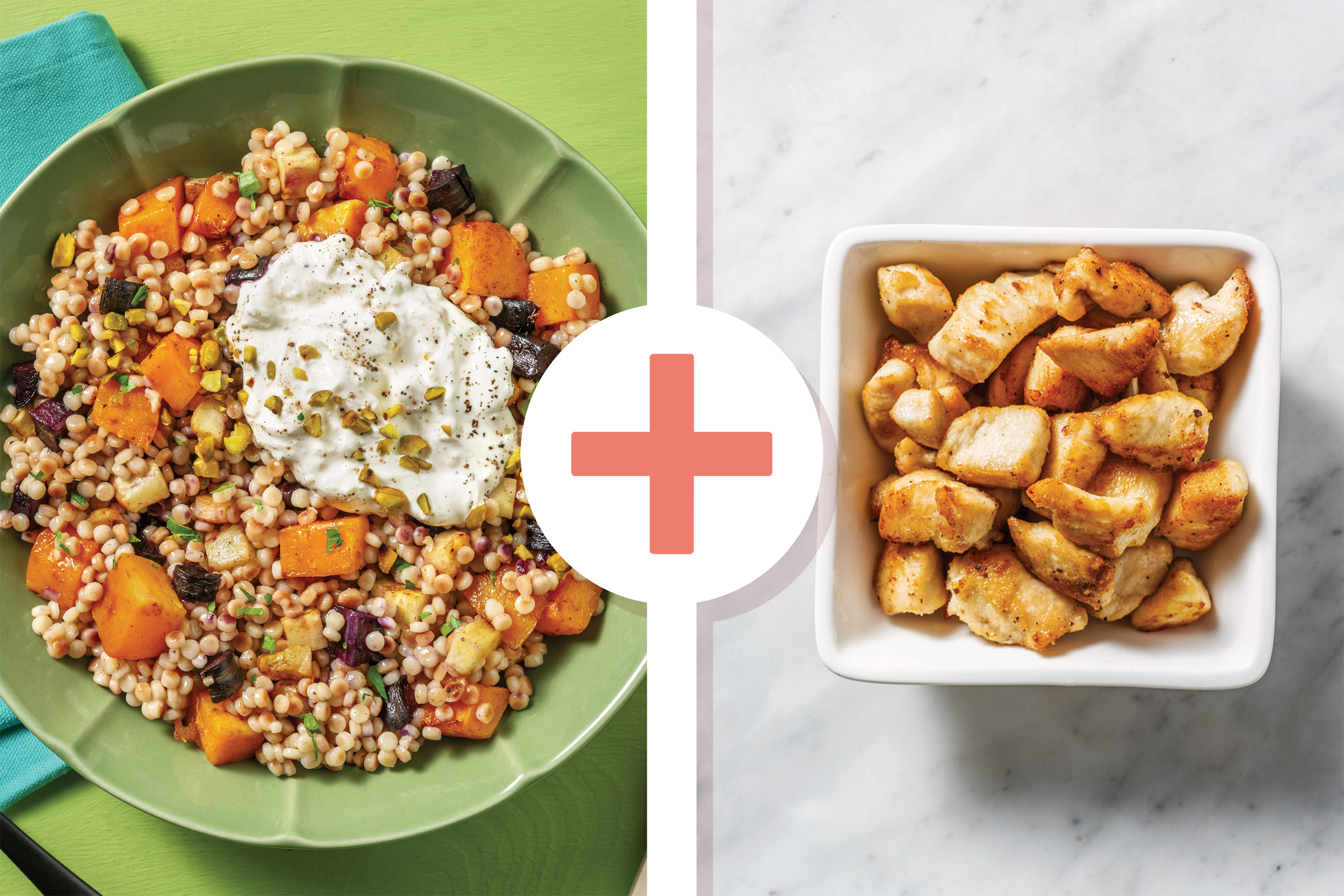 Middle Eastern Chicken & Israeli Couscous