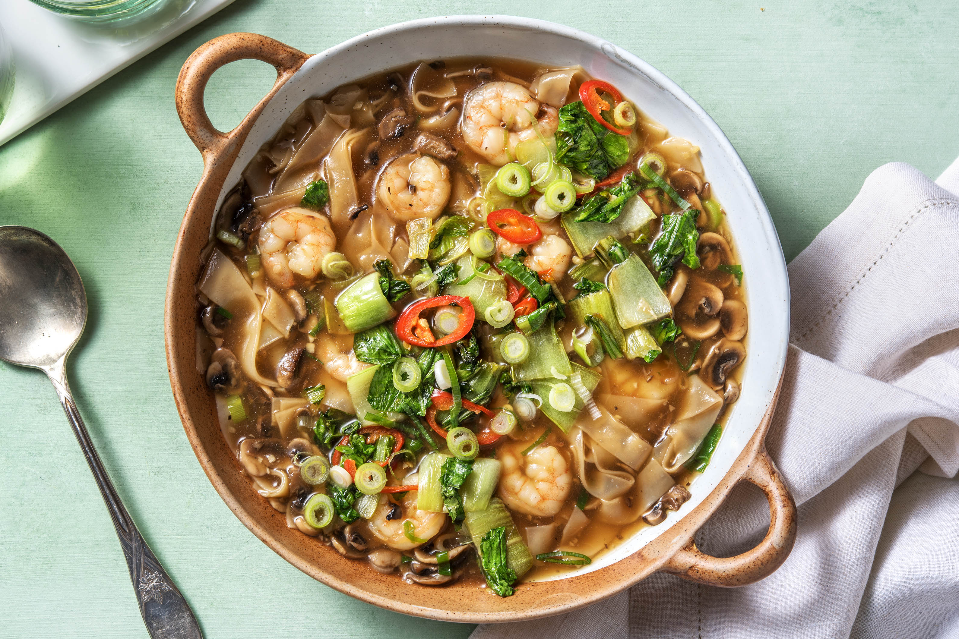 Wonton Shrimp Noodle Soup