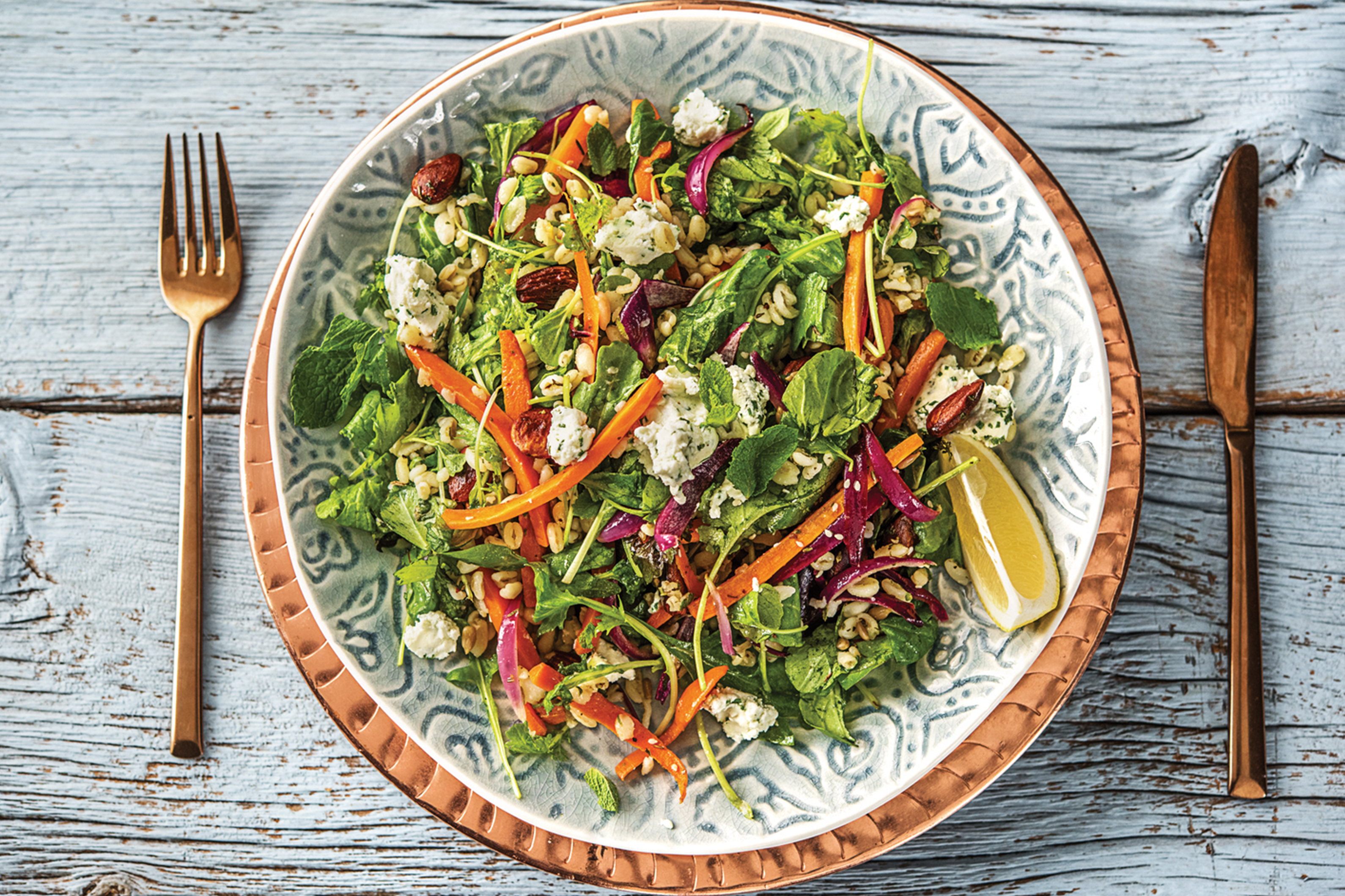 Zaatar Roasted Carrot Pearl Barley