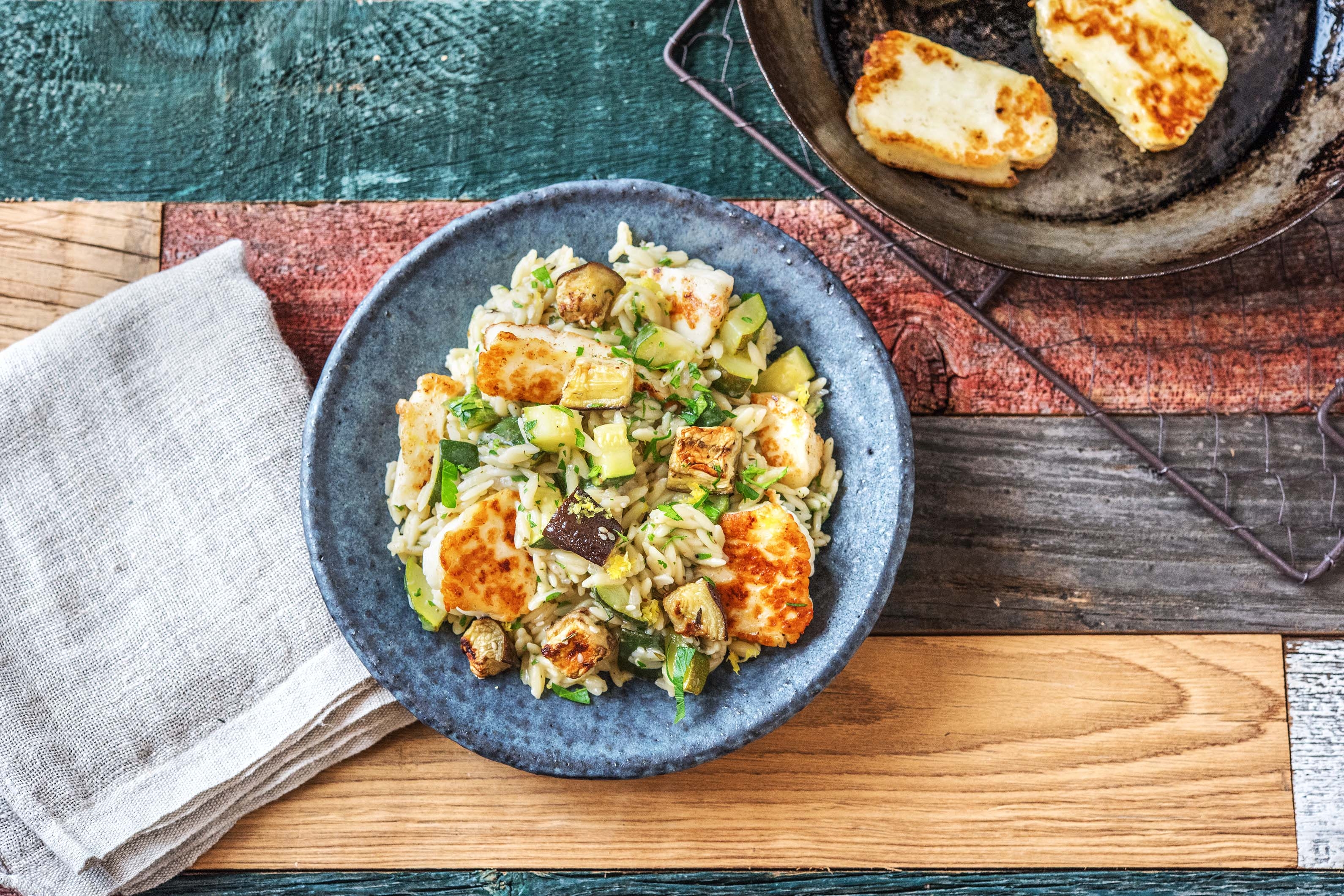 Zahtar Spiced Halloumi