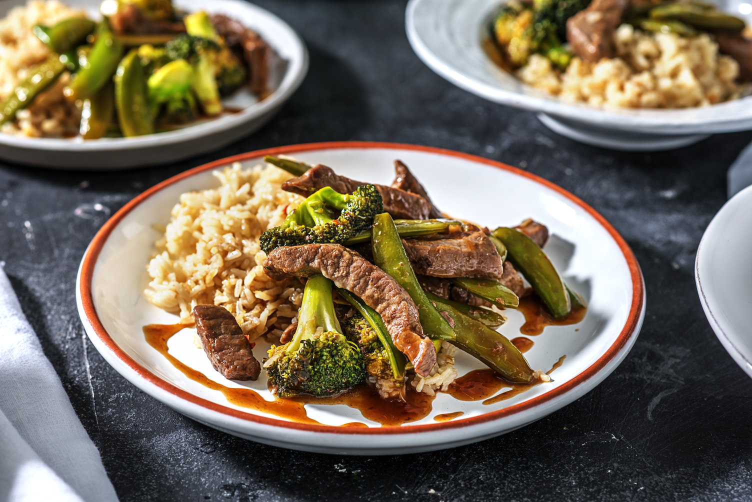 Bœuf au piment et à la sauce hoisin