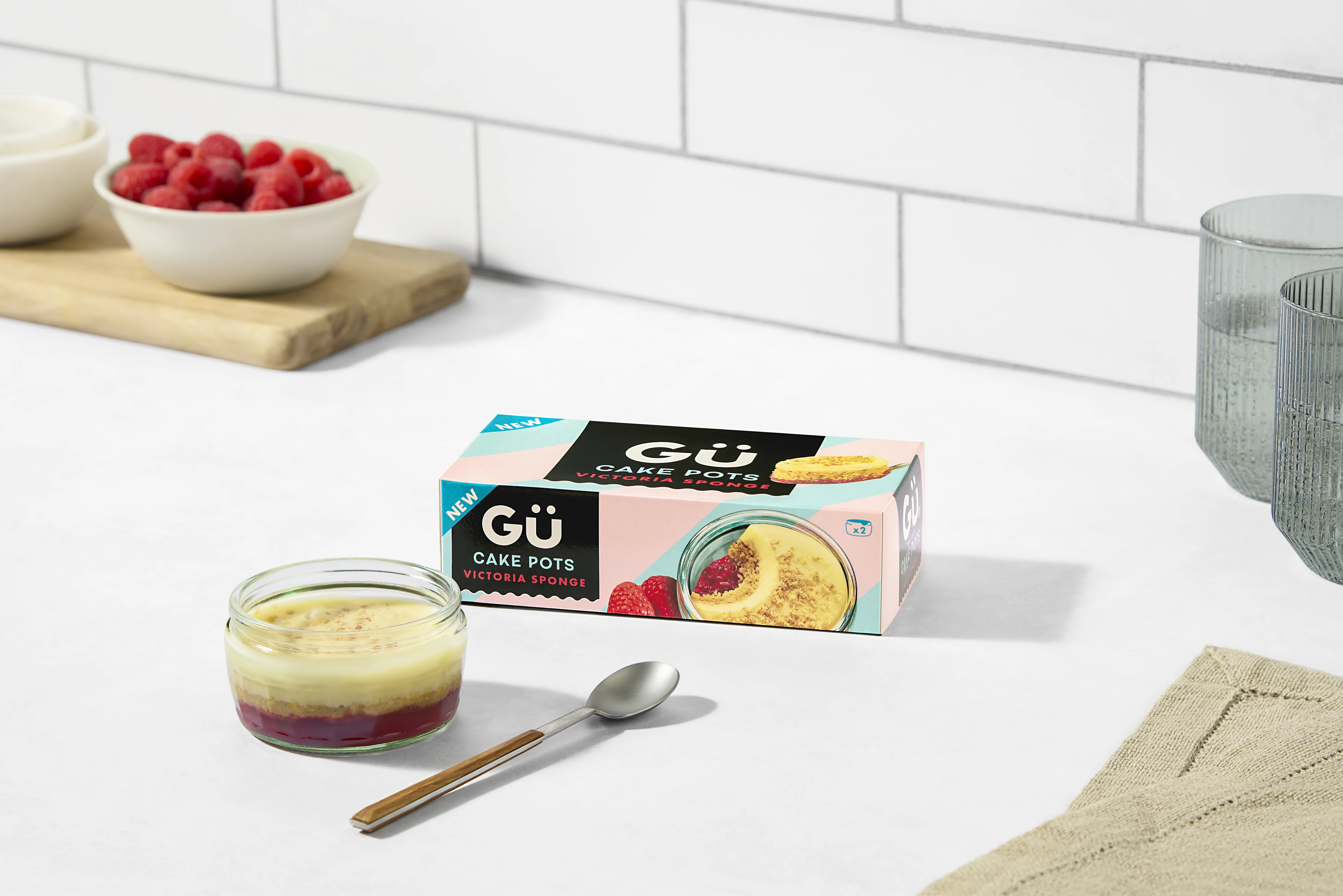 Gü Victoria Sponge Cake Pots