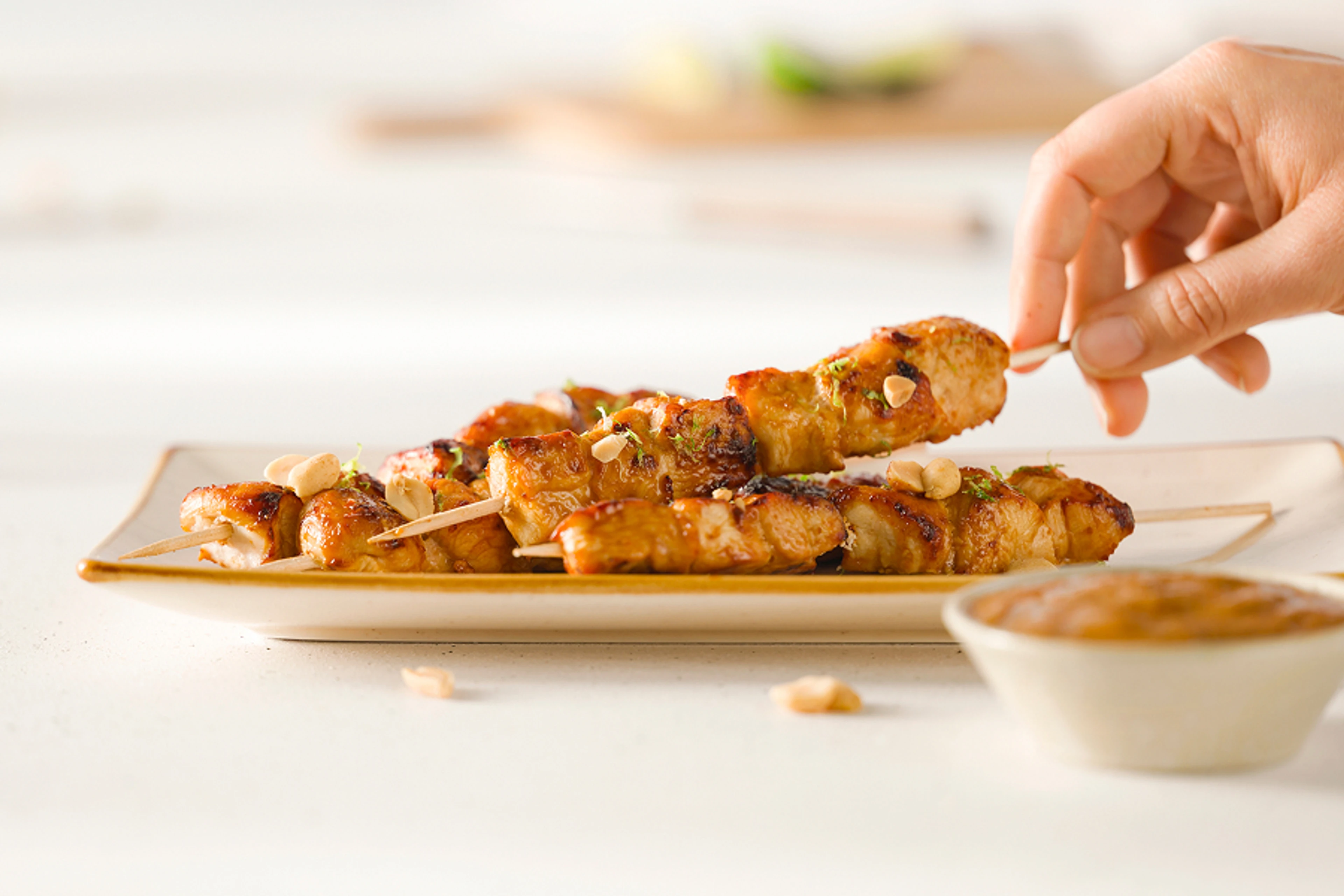 Chicken Satay Skewers