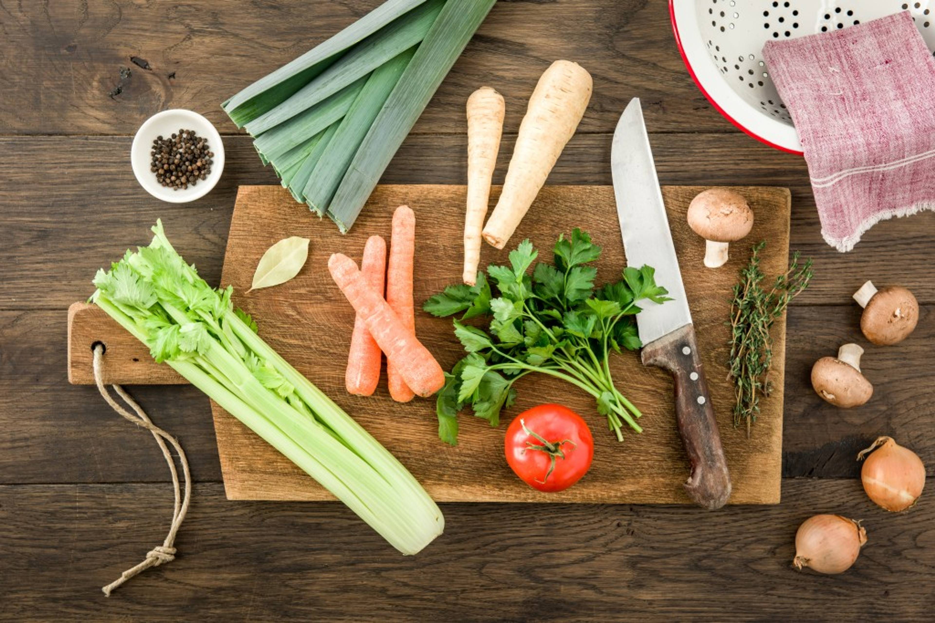 make your own vegetable stock