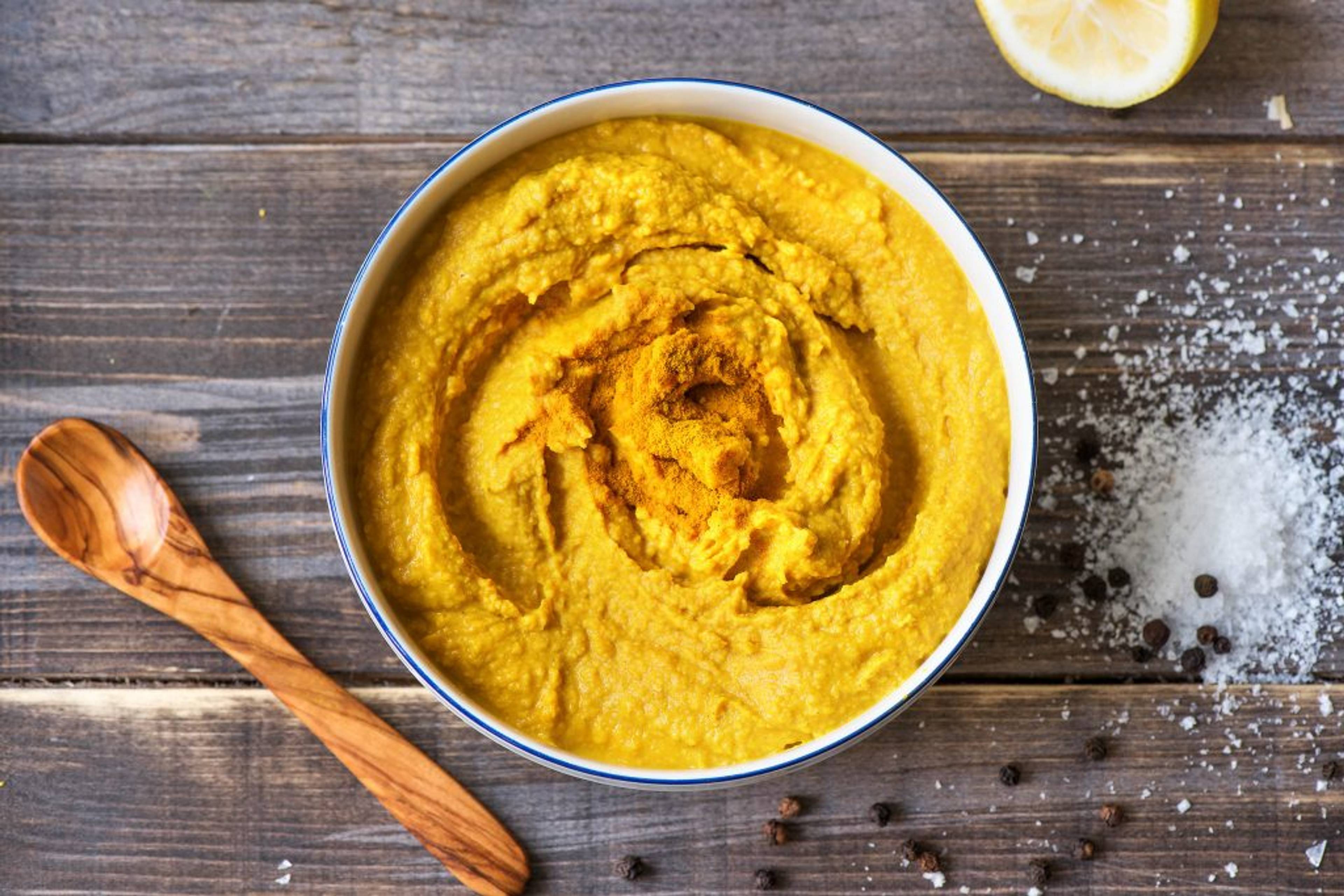 what to eat with hummus-turmeric-HelloFresh