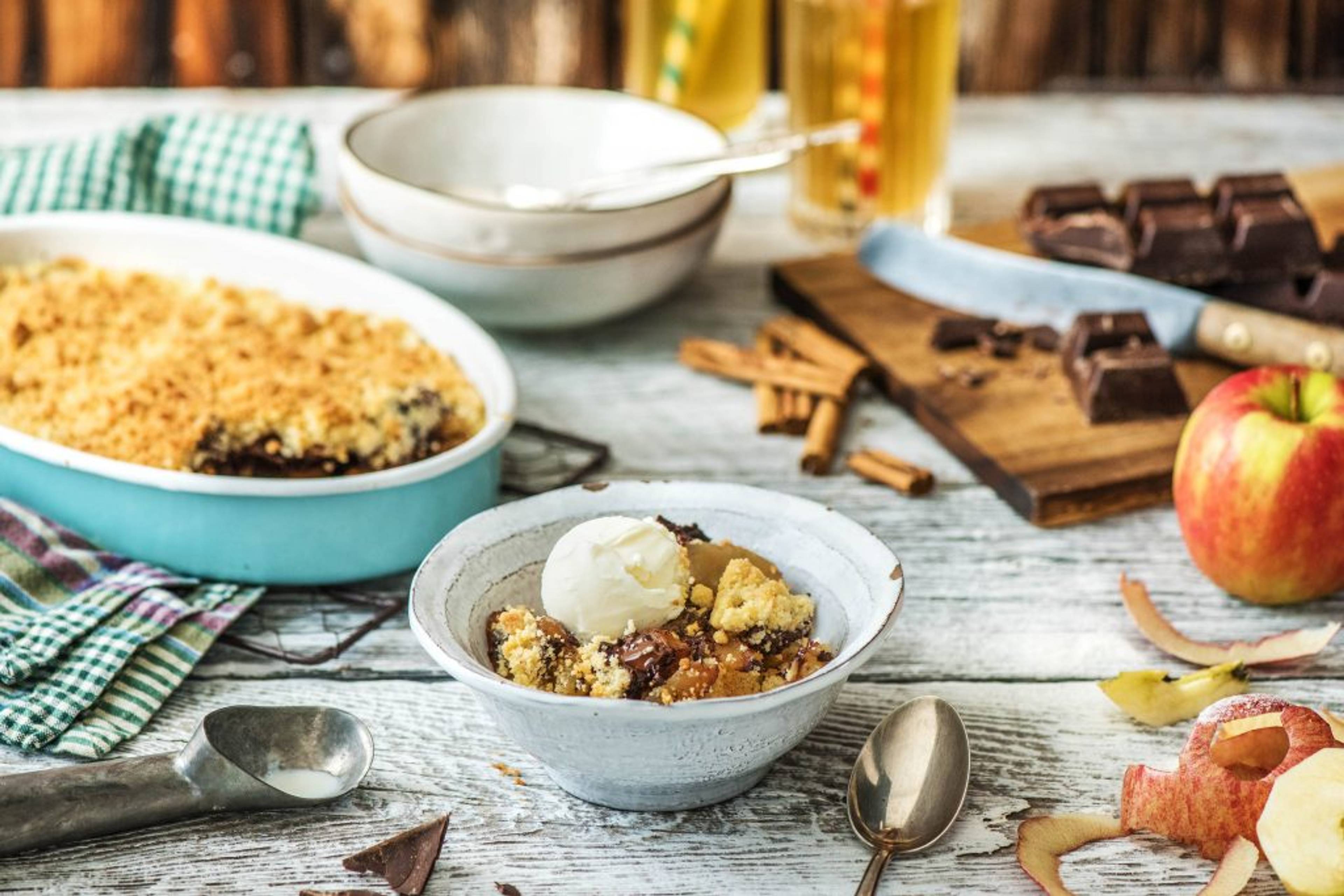 apple crumble