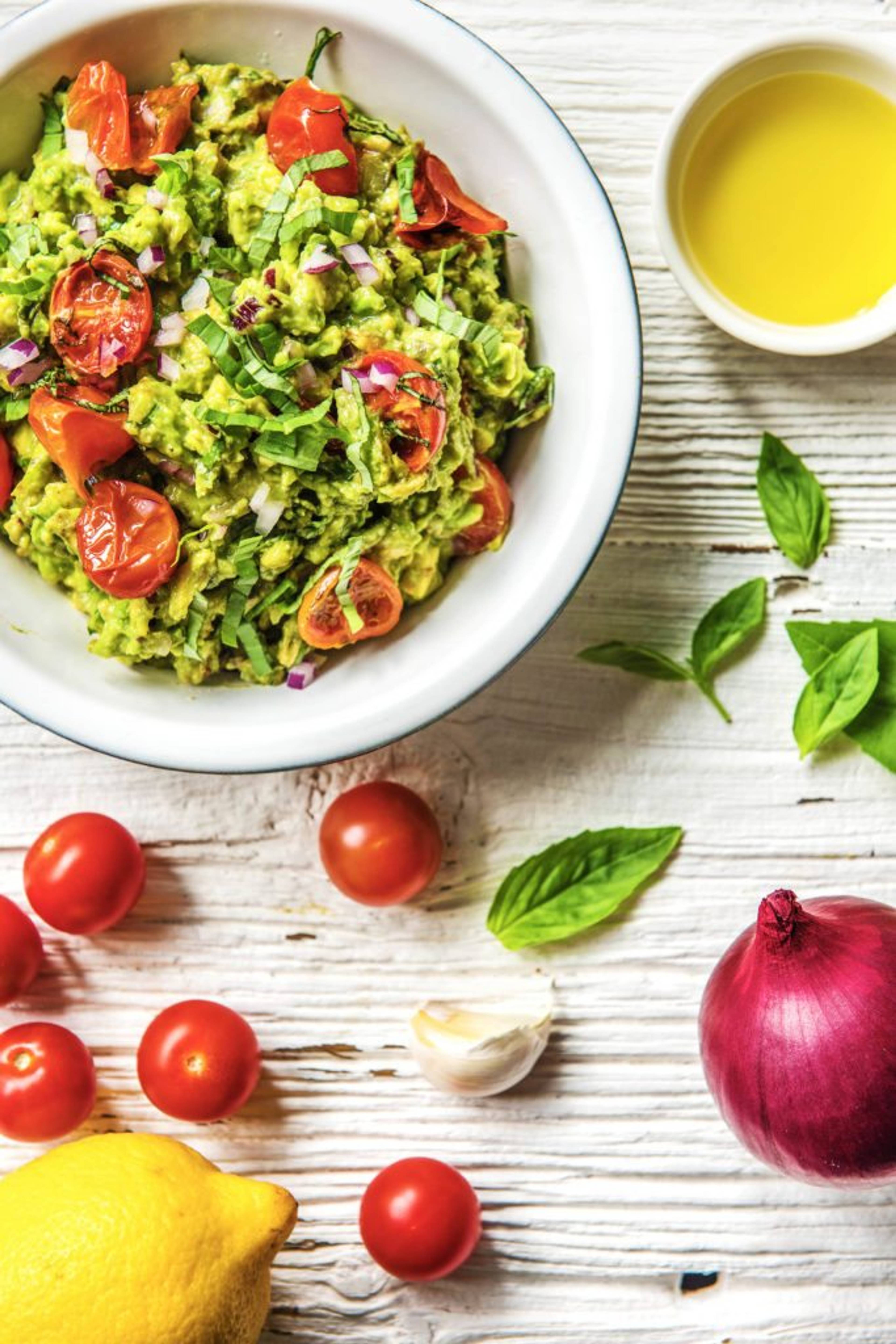 basil guacamole recipe