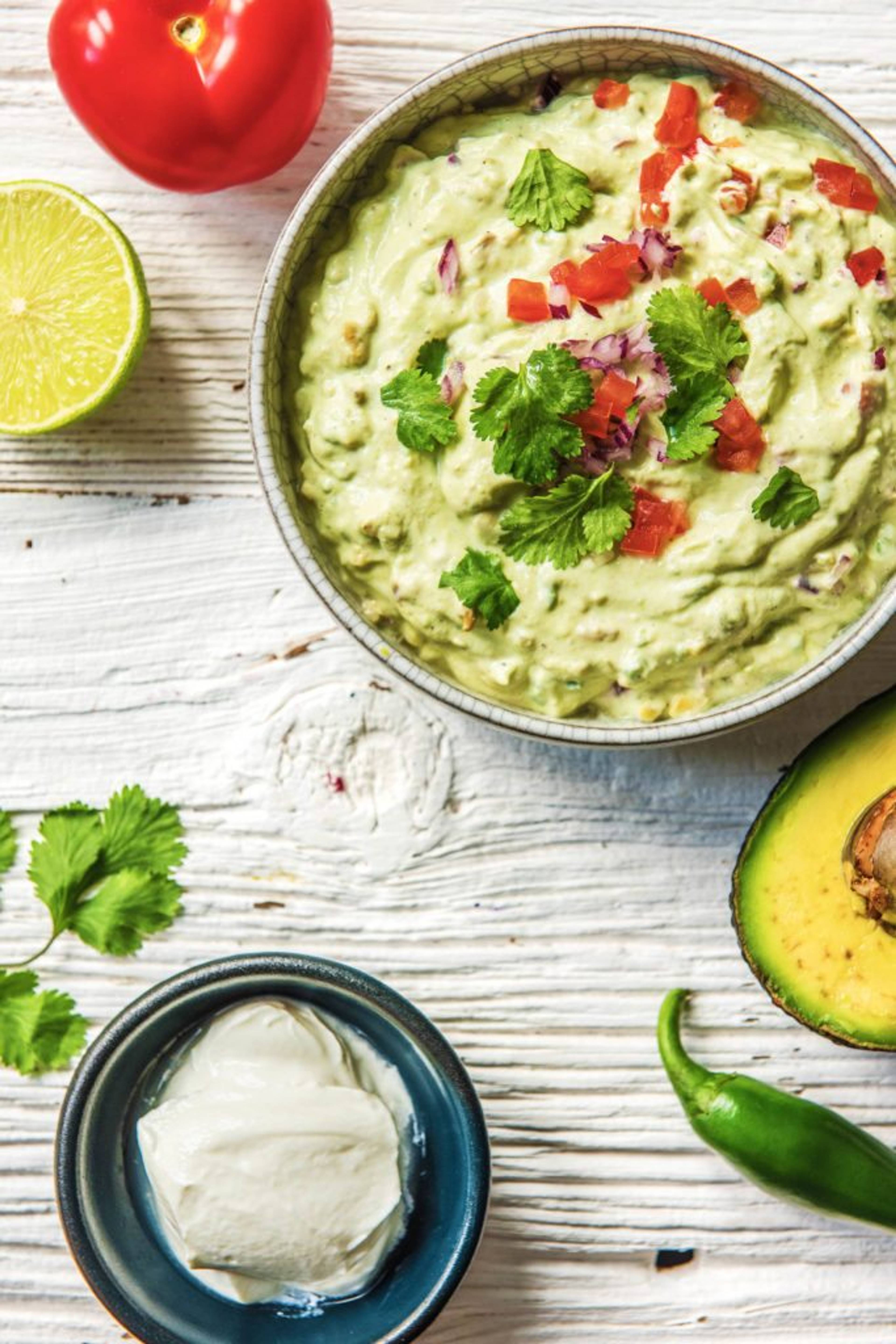 creamy guacamole recipe