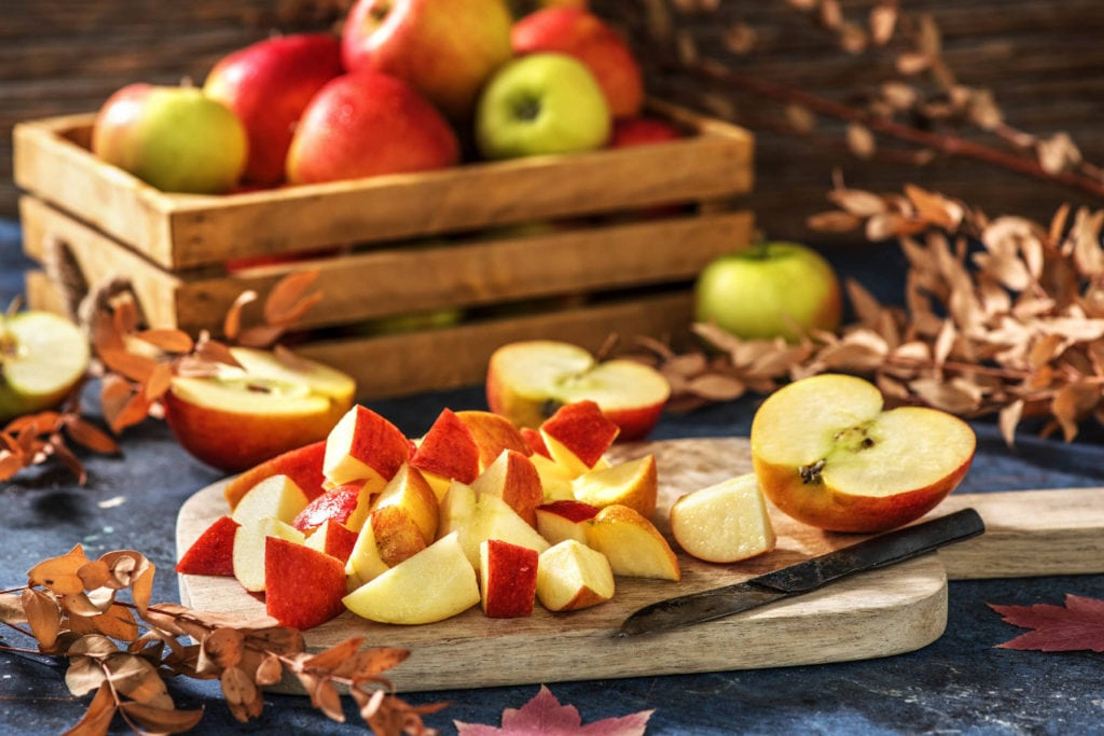Die eigene Ernte eignet sich perfekt für Apfelsaft