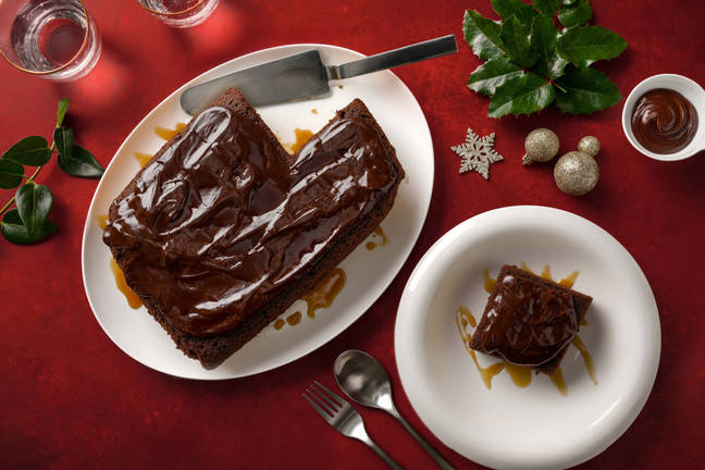 Baileys Caramel Hot Chocolate Cake