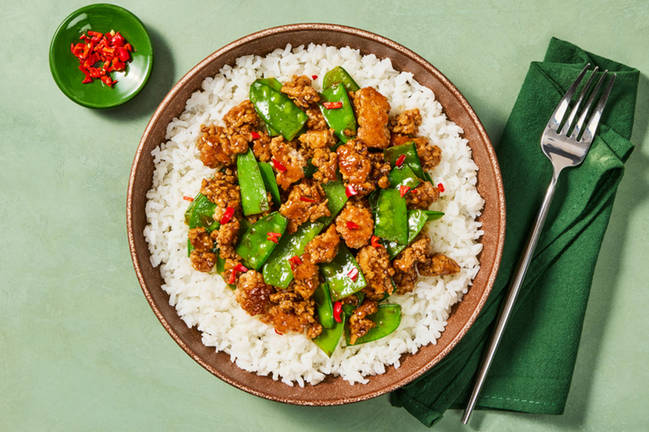 Sauté de porc sucré-épicé