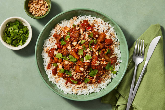 SuperQuick Chorizo-and-Pineapple Bowls