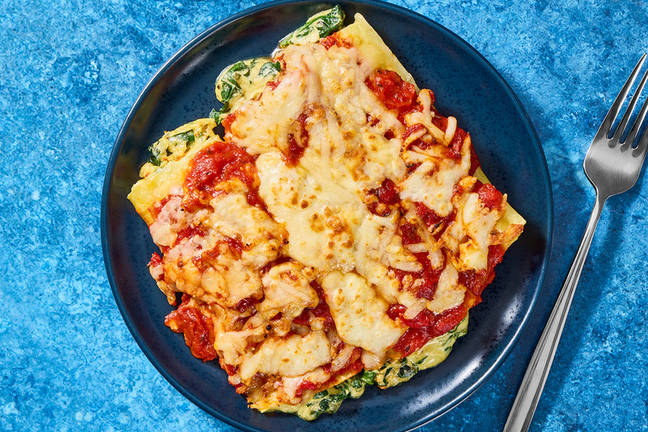 Spinach and Ricotta DIY Cannelloni