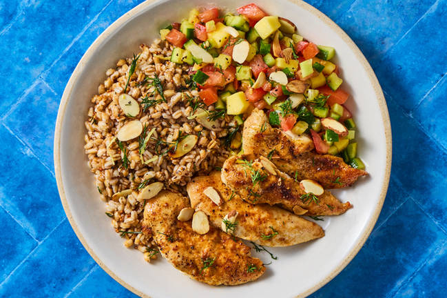 Choix du nutritionniste : Bols de poulet à la moutarde sucrée salée