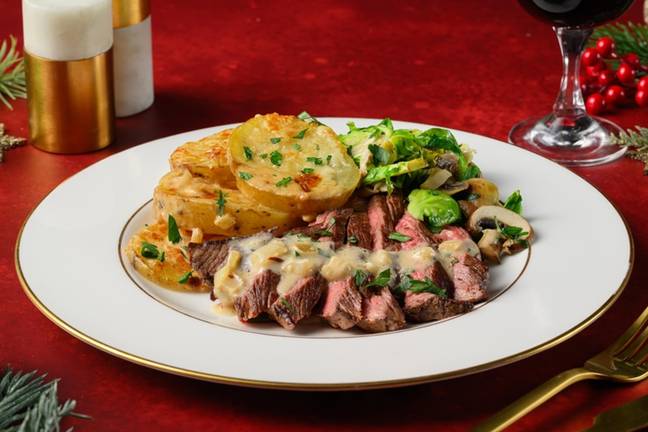 Filets de steaks de bœuf et gratin dauphinois facile