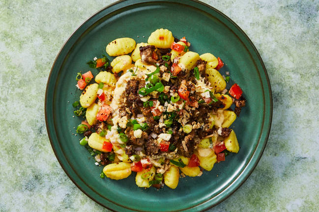 One-Pan Cheeseburger Gnocchi