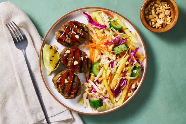 Keftas de bœuf grillés style asiatique