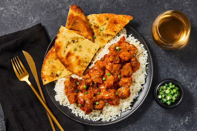 Bols à la dinde super rapides en sauce tikka